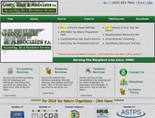 Tablet Screenshot of gbaaccounting.com